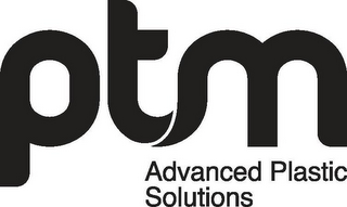 PTM ADVANCED PLASTIC SOLUTIONS logo
