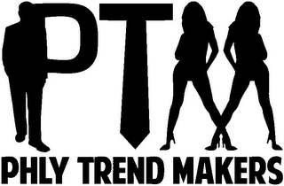 PTM PHLY TREND MAKERS logo