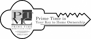 PTMC PRIME TIME MORTGAGE CORP. PRIME TIME IS YOUR KEY TO HOME OWNERSHIP.PRIME TIME MORTGAGE CORP. 275 ROUTE 22 EAST SPRINGFIELD NEW JERSEY 07081WE DO NOT OFFER UNQUALIFIED ACCESS TO CREDIT. SUBJECT TO UNDERWRITING AND APPRAISAL APPROVAL.WE ARRANGE LOANS WITH THIRD PARTY PRODUCERS.LICENSED RESIDENTIAL MORTGAGE LENDER BY THE NJ DEPARTMENT OF BANKING AND INSURANCE.REGISTERED BROKER BY THE NY STATE DEPARTMENT OF FINANCIAL SERVICES.NMLS-5463 logo