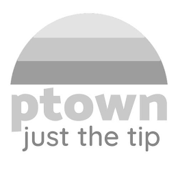 PTOWN JUST THE TIP logo