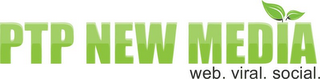 PTP NEW MEDIA WEB. VIRAL. SOCIAL. logo