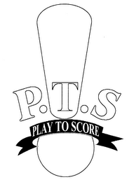 P.T.S. PLAY TO SCORE logo