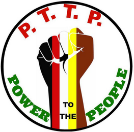 P.T.T.P. POWER TO THE PEOPLE logo