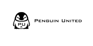 PU PENGUIN UNITED logo
