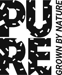 PU RE GROWN BY NATURE logo