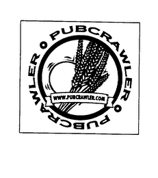 PUBCRAWLER WWW.PUBCRAWLER.COM logo