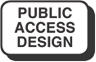 PUBLIC ACCESS DESIGN logo