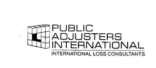 PUBLIC ADJUSTERS INTERNATIONAL INTERNATIONAL LOSS CONSULTANTS logo