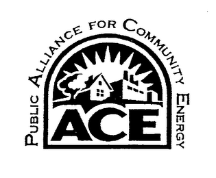 PUBLIC ALLIANCE FOR COMMUNITY ENERGY ACE logo