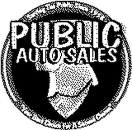 PUBLIC AUTO SALES SERVING THE PUBLIC SINCE 1956 YOUR BEST CHOICE FOR A SECOND CHANCES logo