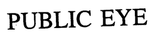 PUBLIC EYE logo