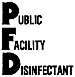 PUBLIC FACILITY DISINFECTANT logo