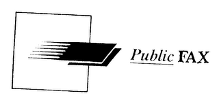 PUBLIC FAX logo