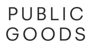 PUBLIC GOODS logo