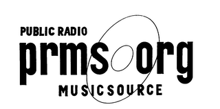 PUBLIC RADIO PRMS ORG MUSICSOURCE logo
