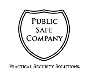 PUBLIC SAFE COMPANY PRACTICAL SECURITY SOLUTIONS. logo