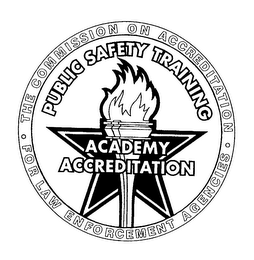 PUBLIC SAFETY TRAINING ACADEMY ACCREDITATION THE COMMISSION ON ACCREDITATION FOR LAW ENFORCEMENT AGENCIES logo