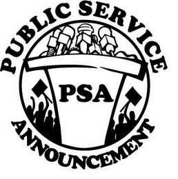 PUBLIC SERVICE ANNOUNCEMENT PSA logo