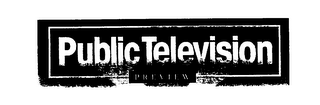 PUBLIC TELEVISION PREVIEW logo