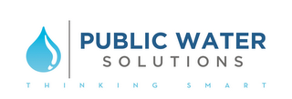 PUBLIC WATER SOLUTIONS THINKING SMART logo