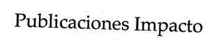 PUBLICACIONES IMPACTO logo