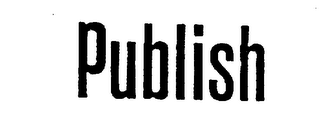 PUBLISH logo