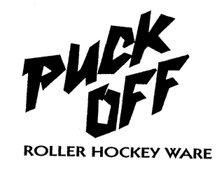 PUCK OFF ROLLER HOCKEY WARE logo