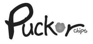 PUCKER CHIPS logo