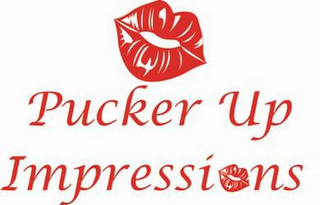 PUCKER UP IMPRESSIONS logo