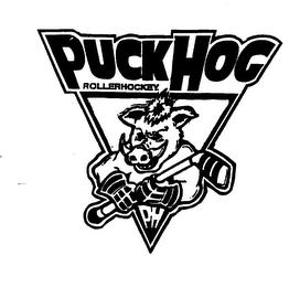 PUCKHOG ROLLERHOCKEY logo