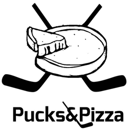 PUCKS&PIZZA logo