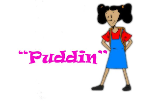 "PUDDIN" logo