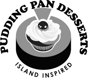 PUDDING PAN DESSERTS ISLAND INSPIRED logo