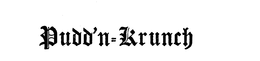 PUDD'N-KRUNCH logo