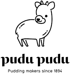 PUDU PUDU PUDDING MAKERS SINCE 1894 logo