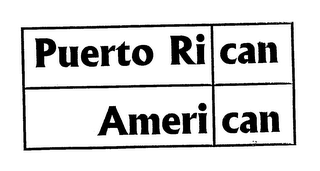 PUERTO RICAN AMERICAN logo