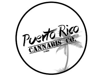 PUERTO RICO CANNABIS CO. EST. MMXVIII logo