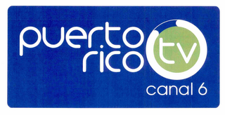 PUERTO RICO TV CANAL 6 logo