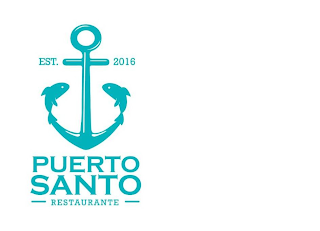 PUERTO SANTO RESTAURANTE EST. 2016 logo