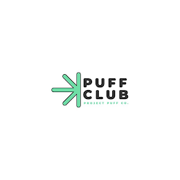 PUFF CLUB PROJECT PUFF CO. logo