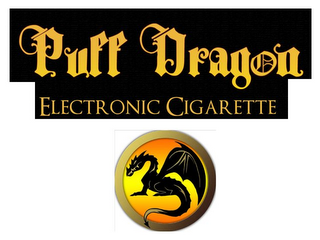PUFF DRAGON ELECTRONIC CIGARETTE logo