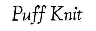PUFF KNIT logo