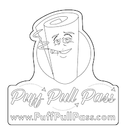 PUFF PULL PASS WWW.PUFFPULLPASS.COM logo