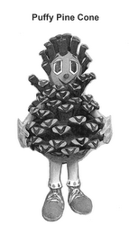 PUFFY PINE CONE logo