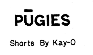 PUGIES SHORTS BY KAY-O logo