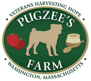 PUGZEE'S FARM · VETERANS HARVESTING HOPE WASHINGTON, MASSACHUSETTS logo