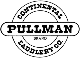 PULLMAN BRAND CONTINENTAL SADDLERY CO. logo