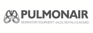 PULMONAIR RESPIRATORY EQUIPMENT: SALES, RENTALS & BIOMED logo