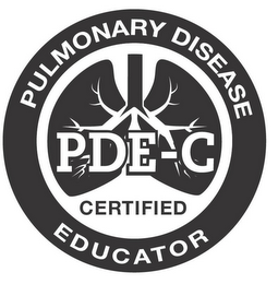 PULMONARY DISEASE EDUCATOR PDE-C CERTIFIED logo