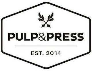 PULP&PRESS EST. 2014 logo